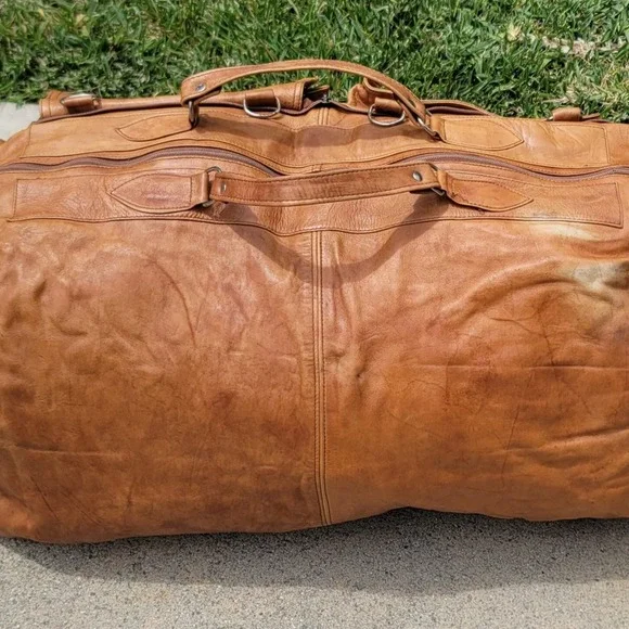 Vtg Karla Bolsas Suede Duffle Crossbody Bag Combo - Picture 5 of 12